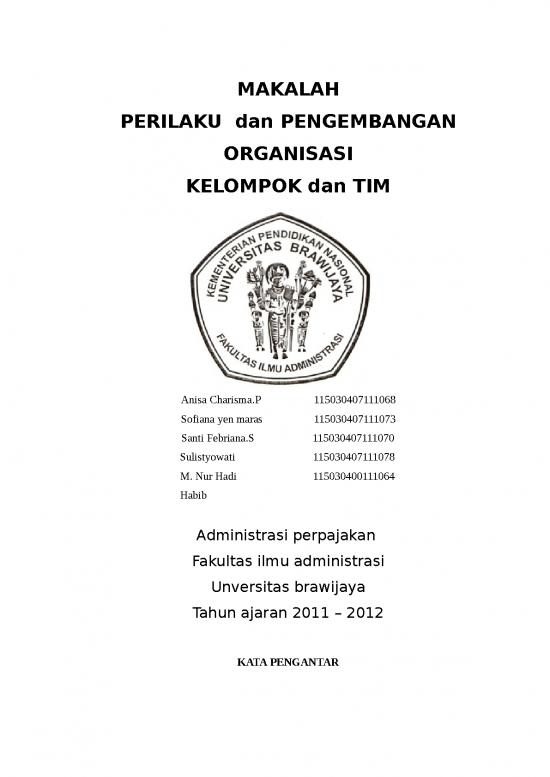 picture Makalah Perilaku Organisasi Id 26810 | Makalah Kelompok Dan Tim1