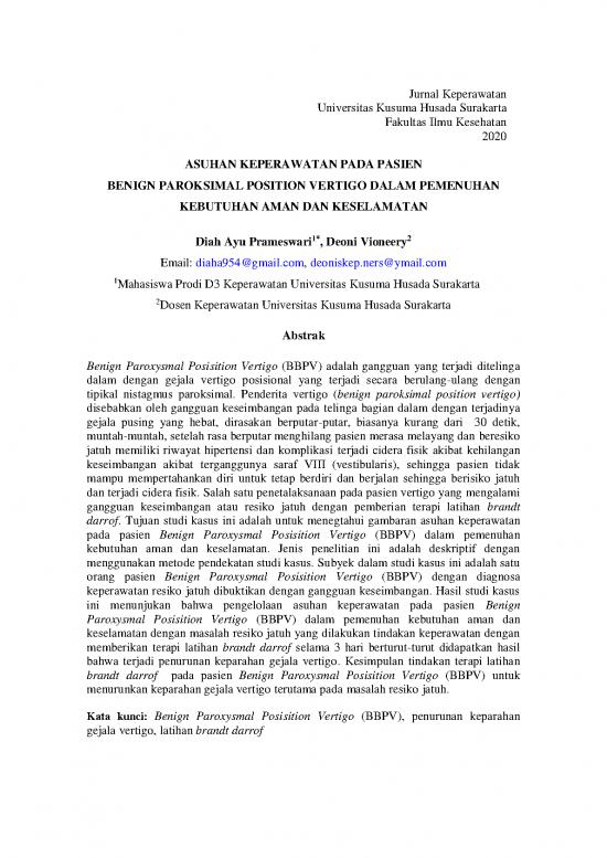 picture_Asuhan Keperawatan Vertigo Id 27592 | Naspub Diah Ayu Vertigo