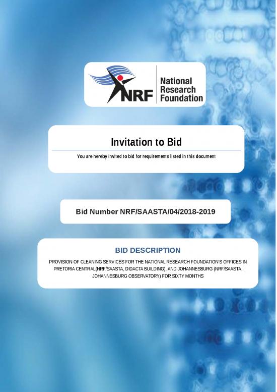 picture_Free Templates For Cleaning Services 28662 | Nrf Bid Invitation Saasta Cleaning 2018 Finalised 01 11 2018 3