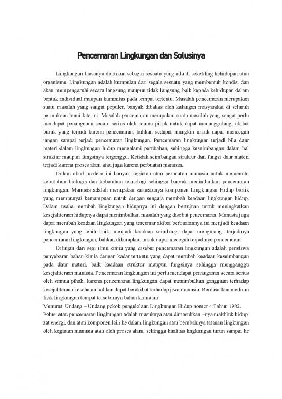 picture1_Pencemaran Lingkungan 26934 | Pencemaran Lingkungan Dan Solusinya