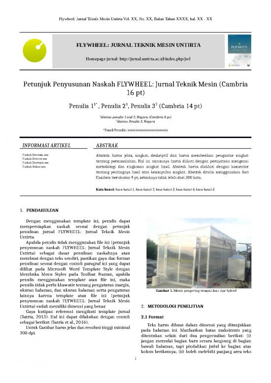 picture Contoh Pendahuluan Jurnal 26879 | Petunjuk Penyusunan Naskah Flywheel