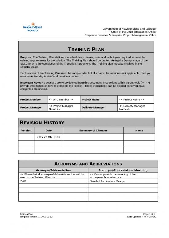 Project Management Spread Sheet 28411 | Pmo Docs Training Plan Template