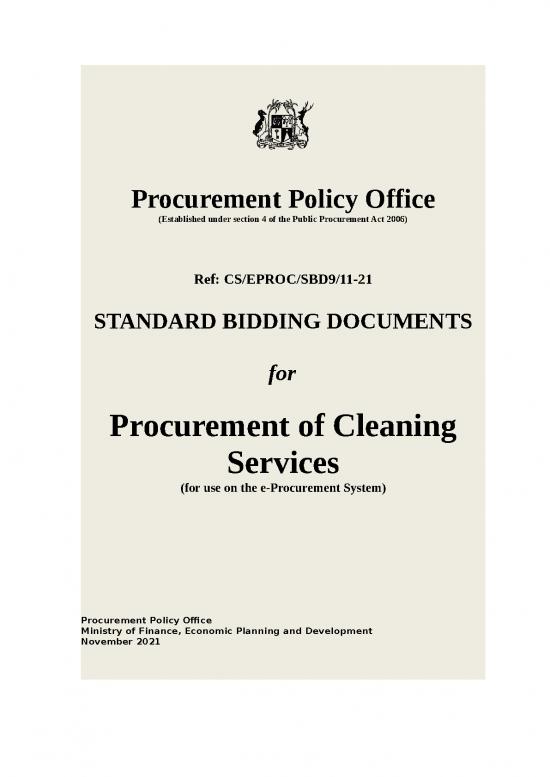 picture_Free Templates For Cleaning Services 28624 | Procurement Of Cleaning Services (oab) 1121 E Sbd