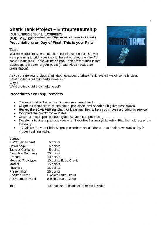 picture_Business Spread Sheet 28845 | Shark Tank Project 2019