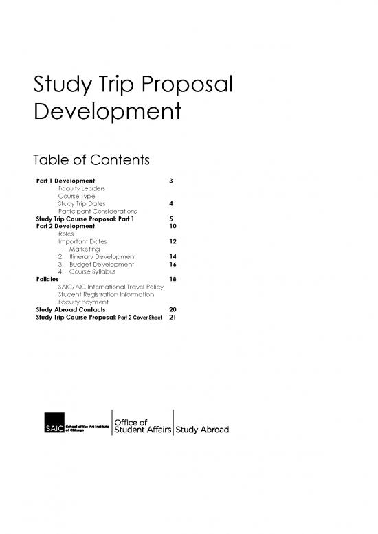 picture1_Budget Spreadsheet 27579 | Study Trip Proposal Development