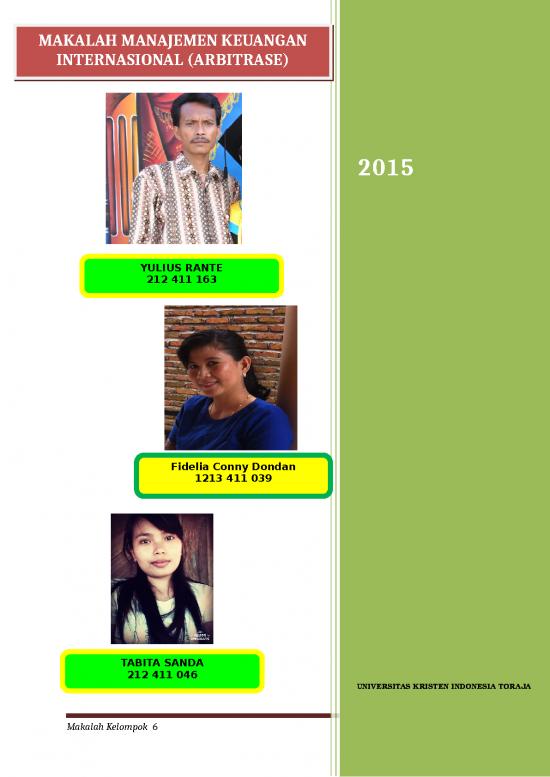 picture Makalah Manajemen Keuangan Id 27059 | Tugas Klp 6 Makalah Arbitrase