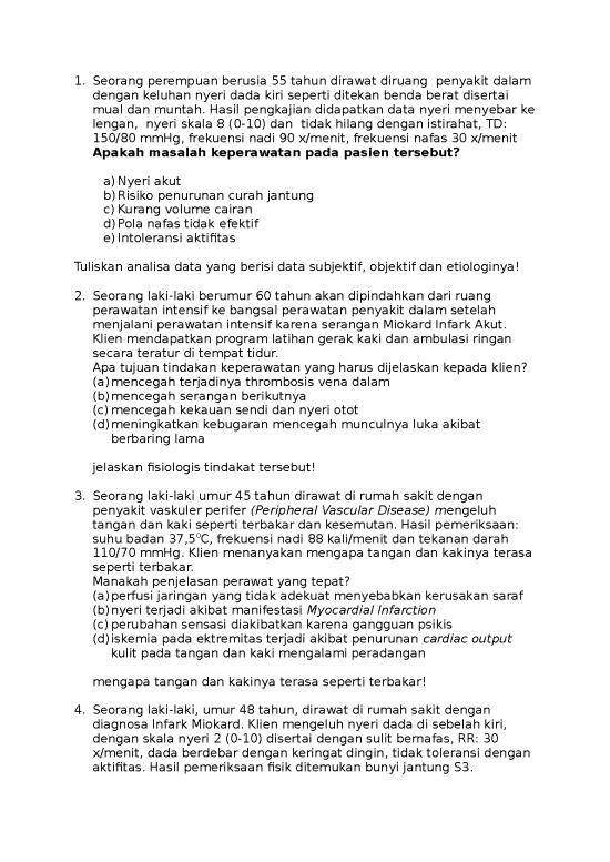 picture Penurunan Curah Jantung 26839 | Tugas Kuliah Ima Semester 3