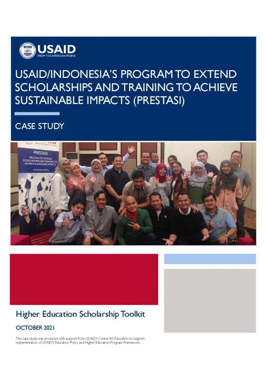 picture_Usaidindonesia's Program To Extend Scholarships And Training To Achieve Sustainable Impacts (prestasi)