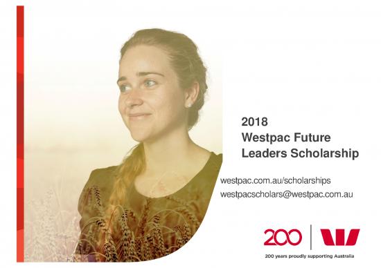 picture Westpac Future Leaders Id 28075 | Westpac Future Leaders Scholarship