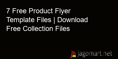picture 7 Free Product Flyer Template Files | Download Free Collection Files