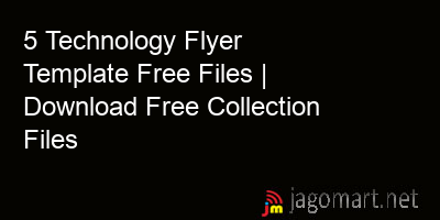 picture 5 Technology Flyer Template Free Files | Download Free Collection Files