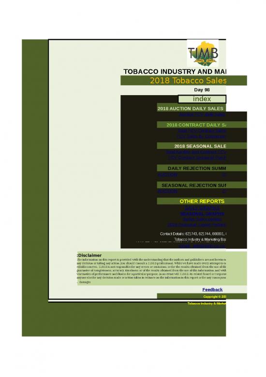 picture Excel Report Sample Download 31258 | 2018 Daily Fcv Summary Day 98