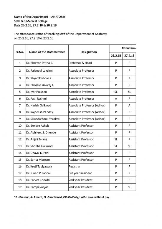 picture1_Excel Sheet Download 31143 | 2018 Kem Faculty Attendance Sheet