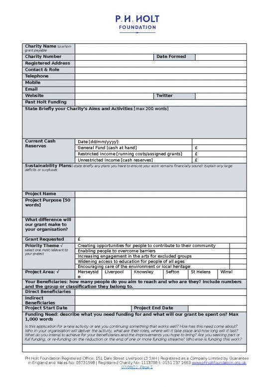picture Make Leaflet On Word 29108 | 2021 Holt Main Grant Application 1