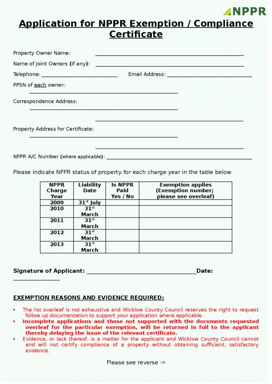 picture_Certificate Word Format 30315 | Application For Certificate For Nppr2