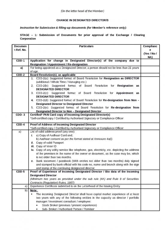 picture_Company Presentation Template 31342 | Application For Change In Designataed Directors Checklist Formats