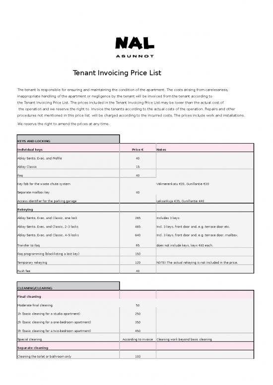 picture1_Price List Template Excel Free Download 31174 | Asukaslaskutushinnasto En
