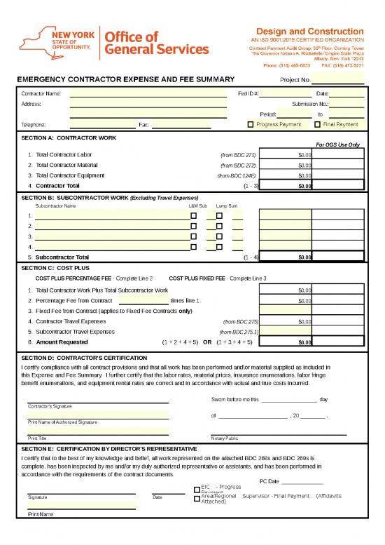 picture Excel Sheet Download 30886 | Bdc 271 275 Emergency Contractor Expense And Fee Summary Wb 2022