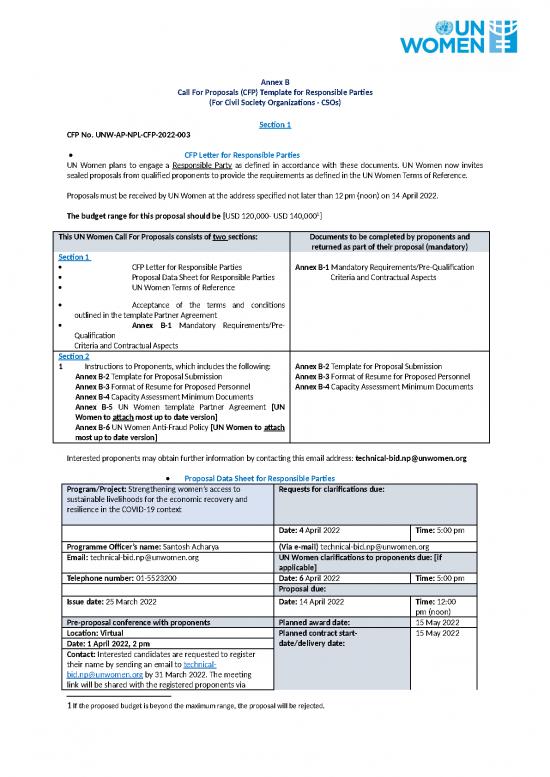 picture_Budget Spreadsheet 30014 | Call For Proposals Unw Ap Npl Cfp 2022 003 Strengthening Womens Access To Sustainable Livelihoods Nepal En
