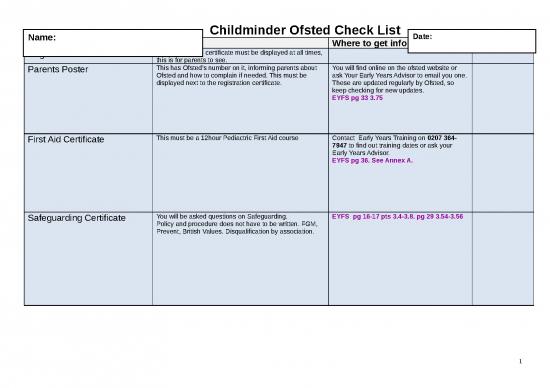picture1_Free Online Flyer Templates For Word 29960 | Childminders Ofsted Checklist Info July2018