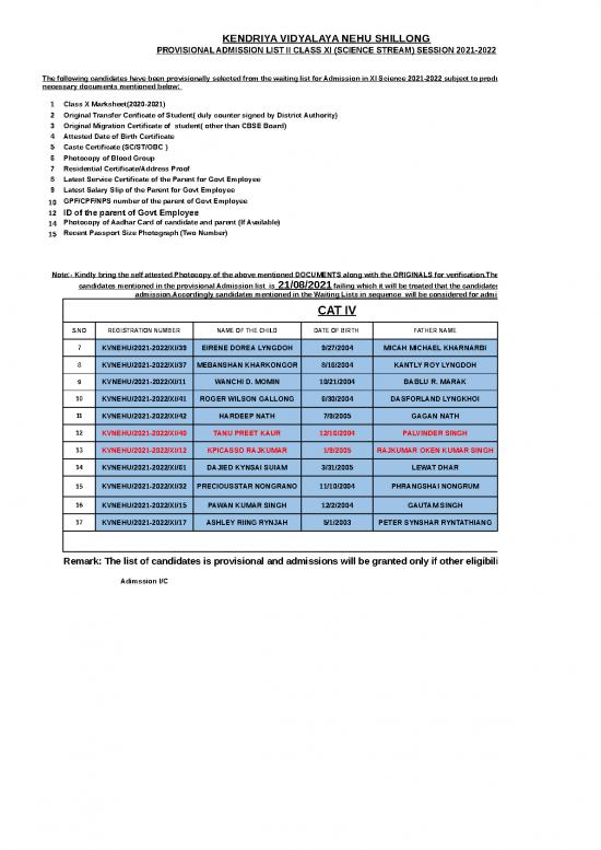 assignment xi 2021