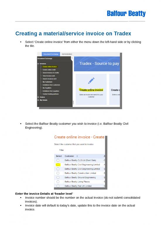 picture1_Spread Sheet Blank 30510 | Creating A Material Or Service Invoice On Tradex