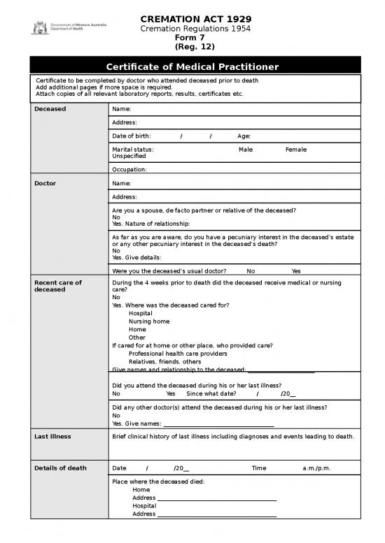 picture_Certificate Word Format 30156 | Cremation Form7 Word