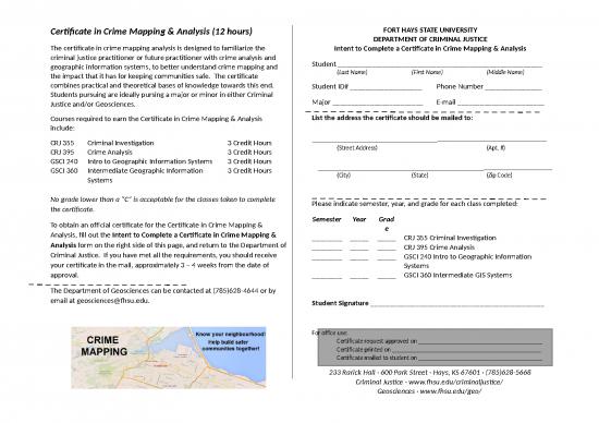 picture Certificate Word Format 30210 | Crime Mapping  Analysis1
