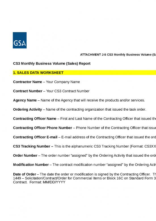 picture Sales Report Format In Excel Free Download 31510 | Cs3 Section J Attach J 5 Mbvsr P00001