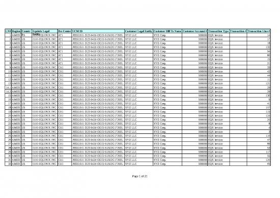 picture_Account Template Excel Free Download 30800 | Ecp Billing Invoice Detailed Sample