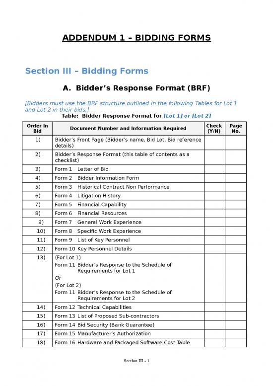 picture Financial Spreadsheet 29359 | Eswatini National Payment Switch Bidding Forms Addendum 1