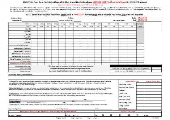 picture1_Timesheet Format In Excel Free Download 31091 | Exception From Time Clock Entry Bi Weekly Fusd Manual Entry Timesheet 2018
