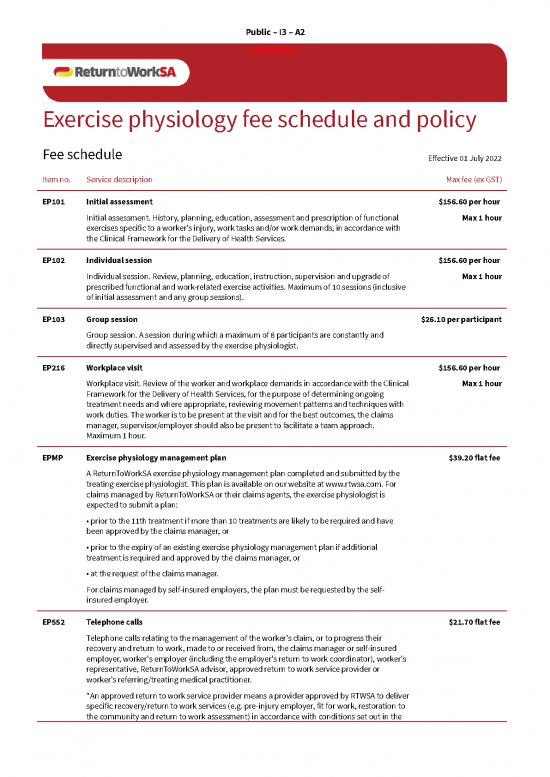 picture_Gst Word Format 29859 | Exercise Physiology Fee Schedule