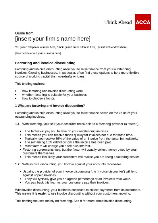 picture_Business Spread Sheet 30496 | F15 Factoring And Invoice Discounting