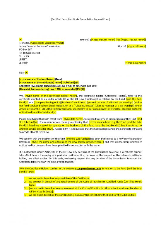 picture_Certificate Word Format 30228 | F Certified Fund Cert Cancellation Request Letter