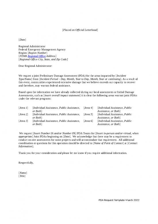 picture_Fema Pda Request Template 2022