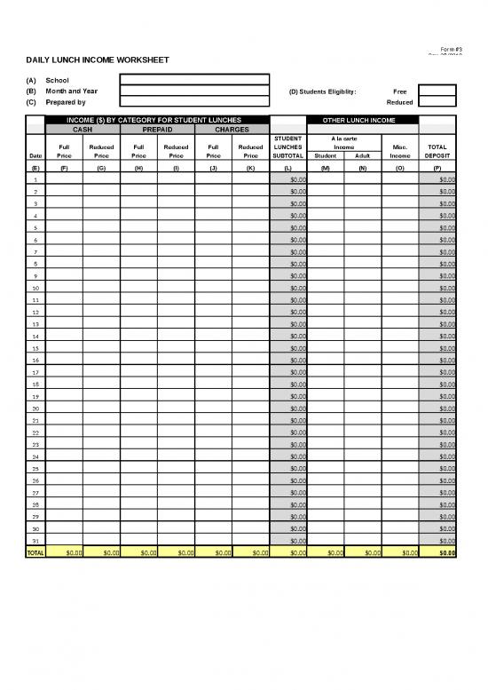 picture Excel Sheet Download 30978 | Form 3 Dailyincomeworksheetsrev082713