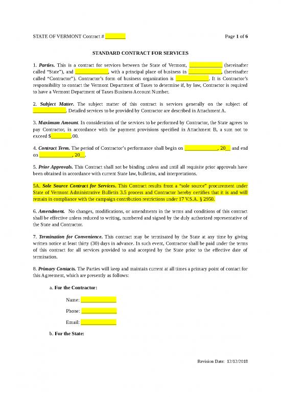 picture Business Flyer Templates Free Download 30333 | Form Standard Contract Services Sscert  12 12 18