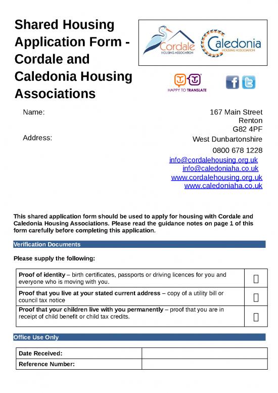 picture Receipt Template Word 29341 | Group Housing Application Form Nov 21