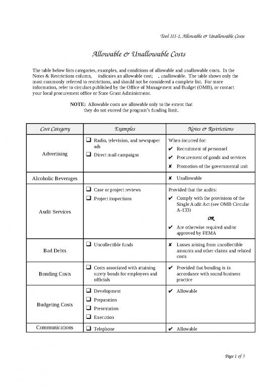 picture Budget List Template 30583 | Hbt Iii 1