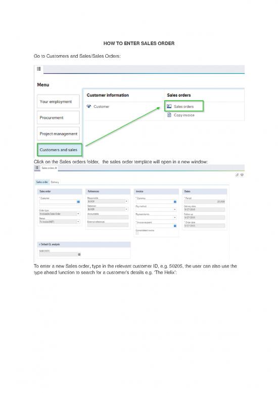 picture Invoice Word 30546 | How To Enter A Sales Order