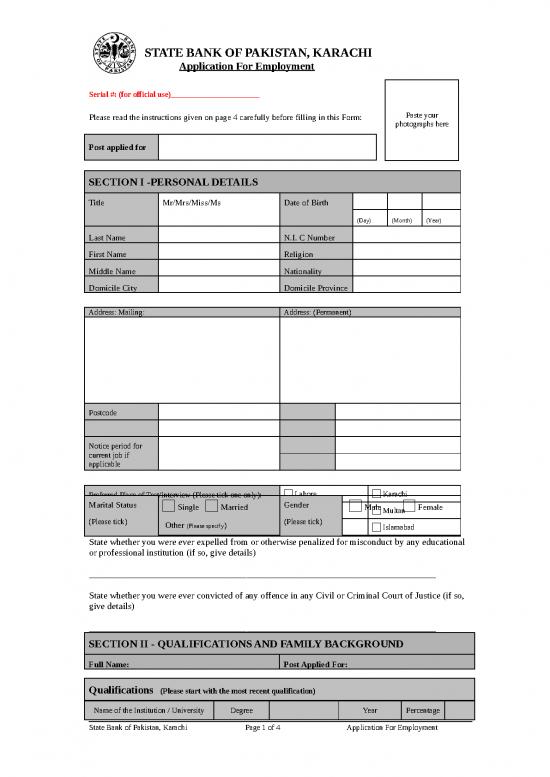 Hr Form