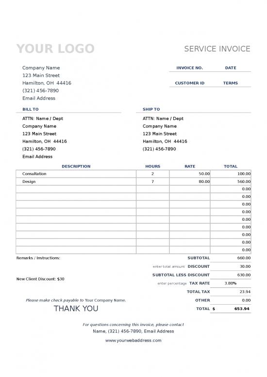 picture1_Excel Sheet Download 31242 | Ic Service Invoice With Hourly Rate 9174