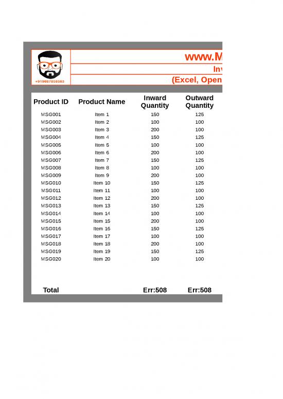 picture1_Excel Sheet Download 30875 | Inventory Template