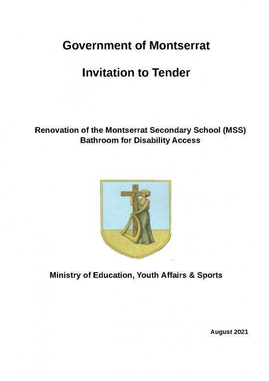 picture1_Ms Word Report Templates Free Download 29198 | Invitation To Tender For Renovation Of The Montserrat Secondary School (mss) Bathroom For Disability Access612e57e7808c64815951
