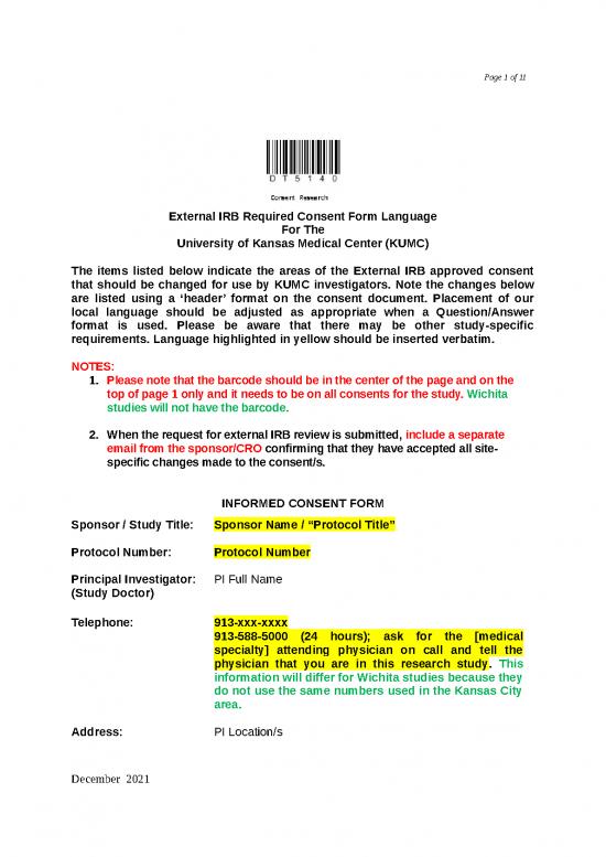 picture_Kumc External Irb Required Consent Language