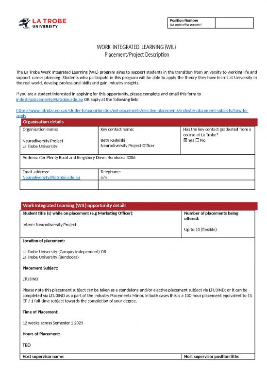 La Trobe Communication Questionnaire Lcq