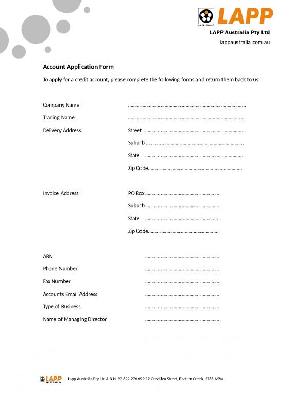 picture1_Business Spread Sheet 30410 | Lapp Australia   New Account Form