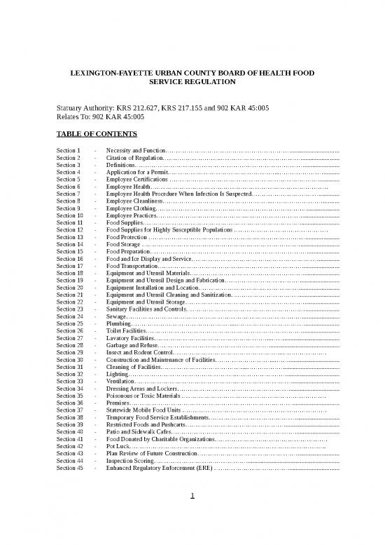 picture1_Table Of Contents Template Word Free Download 29655 | Lexington Fayette Urban County Food Service Regulation 9 15 2021 Read Only