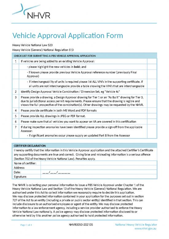 picture_Certificate Word Format 30248 | Nhvr0050 202105 Vehicle Approval Application Form Certifiers Certificate